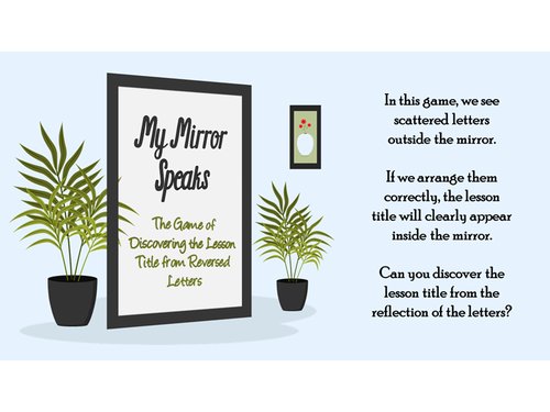 My Mirror Speaks